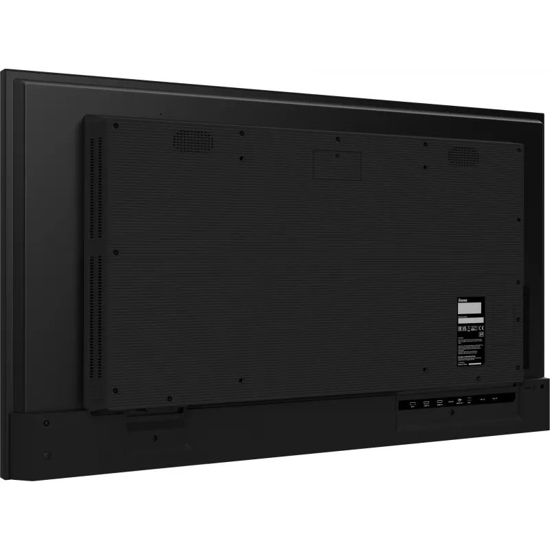 iiyama LH5065UHSB-B1AG Signage Displejs — digitālās izkārtnes plakanais panelis 125,7 cm (49,5 collas) LCD Wi-Fi 800 cd/m² 4K Ultra HD melns ar iebūvētu procesoru Android 11 24/7
