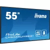 iiyama LH5565UHSB-B1 Signage Displejs Kioska dizains 138.7 cm (54.6 collas) LED Wi-Fi 800 cd/m² 4K Ultra HD Melns Iebūvēts procesors Android 11 24/7