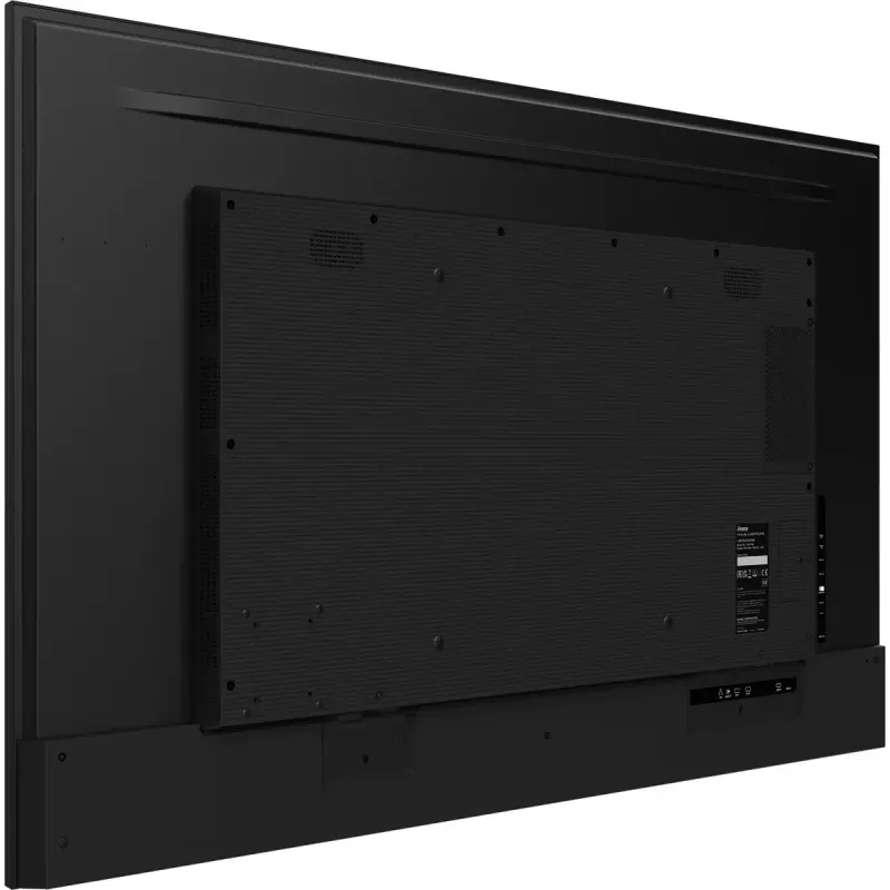 iiyama LH6565UHSB-B1 Signage Displejs Kioska dizains 163.8 cm (64.5 collas) LED Wi-Fi 800 cd/m² 4K Ultra HD Melns Iebūvēts procesors Android 11 24/7