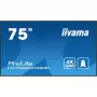 iiyama LH7565UHSB-B1 Signage Displejs Kioska dizains 189,2 cm (74,5 collas) LED Wi-Fi 800 cd/m² 4K Ultra HD Melns Iebūvēts procesors Android 11 24/7