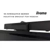 iiyama PROLITE TE7514MIS-B2AG Kioska dizains 190.5 cm (75 collas) LCD Wi-Fi 435 cd/m² 4K Ultra HD Melns Skārienekrāns Iebūvēts procesors Android 24/7
