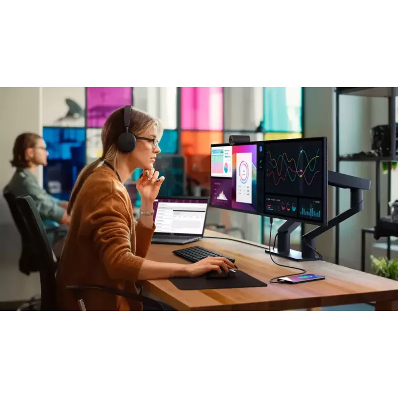 DELL Pro Plus P2425HE_WOST datora monitors 61 cm (24 colli) 1920 x 1080 pikseļi Full HD LCD Melns