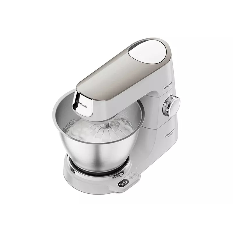 Kenwood KVC65.001WH virtuves kombains 1200 W 5 L Nerūsējošais tērauds, Balts Iebūvētie svari