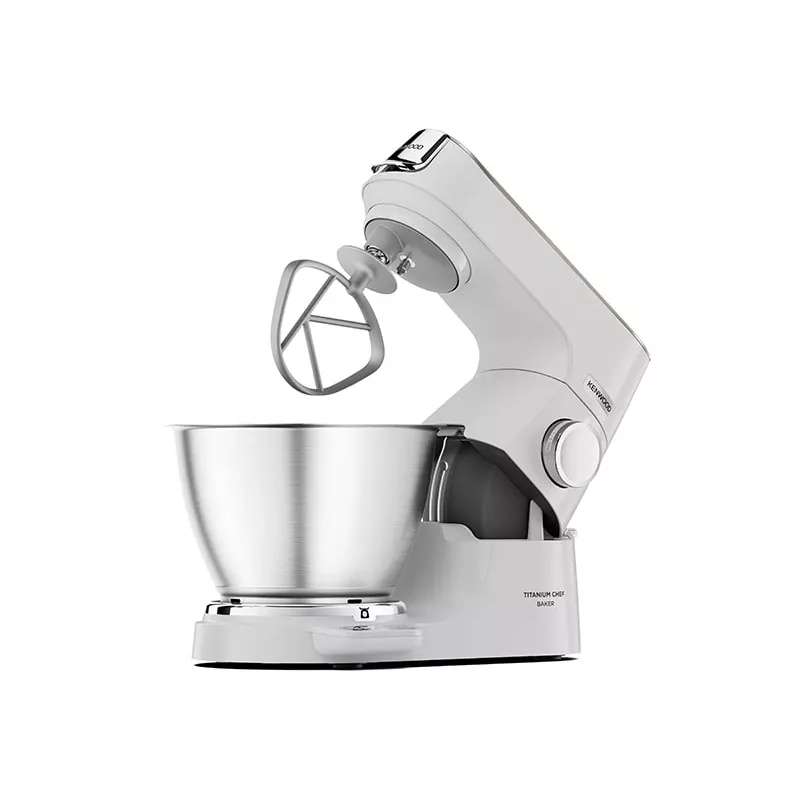 Kenwood KVC65.001WH virtuves kombains 1200 W 5 L Nerūsējošais tērauds, Balts Iebūvētie svari