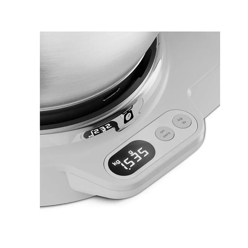 Kenwood KVC65.001WH virtuves kombains 1200 W 5 L Nerūsējošais tērauds, Balts Iebūvētie svari