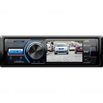 JVC KD-X561DBT automašīnas multivides uztvērējs Melns, Zils 180 W Bluetooth