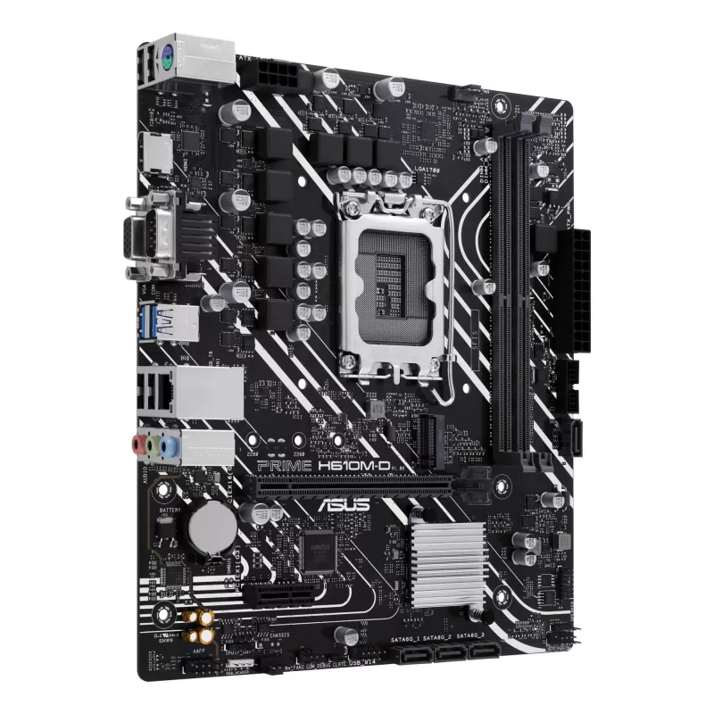 Mātesplate ASUS PRIME H610M-D Intel H610 LGA 1700 micro ATX