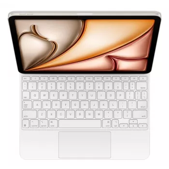 APPLE Magic tastatūra For iPad Air 11-inch (m2/m3/m4) - balta - Qwerty Int'l