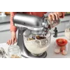 Statīvais mikseris KITCHENAID ARTISAN 5KSM185PS — 300 W, 4,8 L nerūsējošā tērauda bļoda, 10 ātrumi, sudraba krāsā