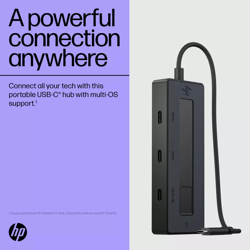 USB-C Multiport Hub HP 4K 6G842AA#ABB
