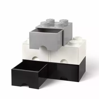 Drawer LEGO Brick 8, room copenhagen RC40061735, balta