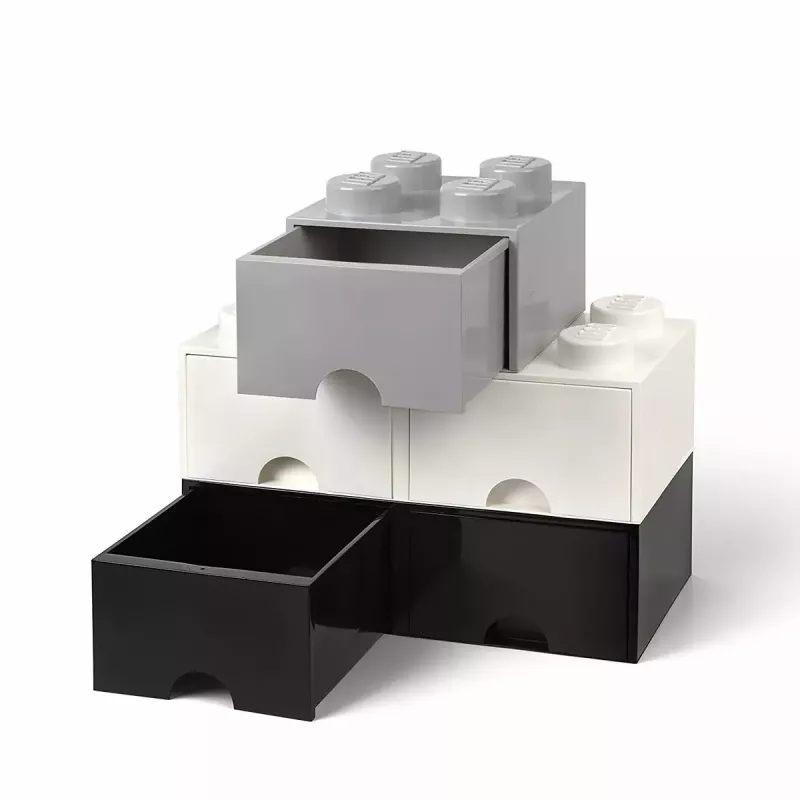 Drawer LEGO Brick 8, room copenhagen RC40061735, balta