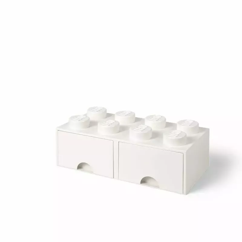 Drawer LEGO Brick 8, room copenhagen RC40061735, balta
