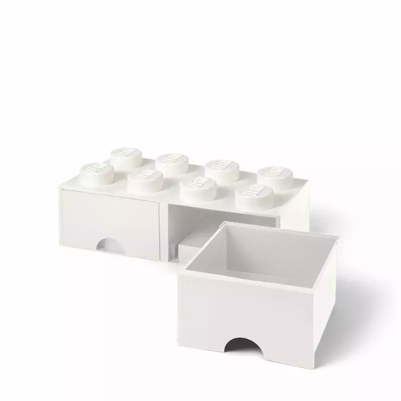 Drawer LEGO Brick 8, room copenhagen RC40061735, balta
