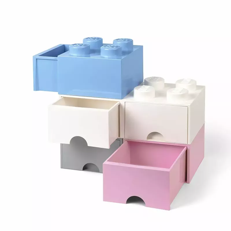 Drawer LEGO Brick 8, room copenhagen RC40061735, balta