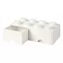 Drawer LEGO Brick 8, room copenhagen RC40061735, balta