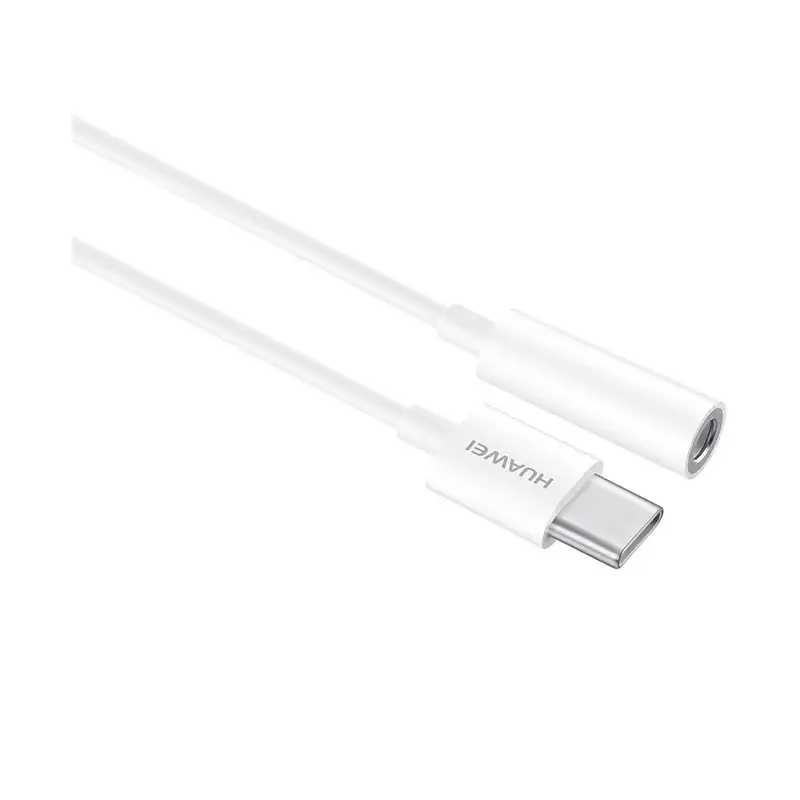 Mobilā tālruņa kabelis Huawei CM20 USB Type-C 3,5 mm Balts 0,09 m