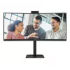 AOC E4 CU34E4CW datora monitors 86,4 cm (34 colli) 3440 x 1440 pikseļi UltraWide Quad HD LED Melns