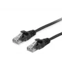 Patch kabelis Equip Cat.6 U/UTP RJ-45 0,5 m Melns