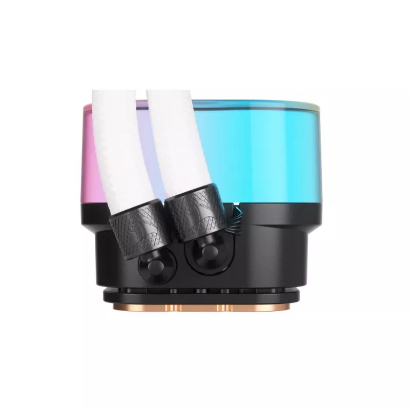 CORSAIR CPU Cooler - Icue Link H100I RGB Aio Liquid Cooler - balta