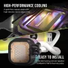 CORSAIR CPU Cooler - Icue Link H100I RGB Aio Liquid Cooler - balta