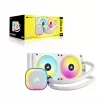 CORSAIR CPU Cooler - Icue Link H100I RGB Aio Liquid Cooler - balta