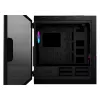 MSI MPG SEKIRA 500X Full Tower Gaming datora korpuss 'Melns, 3x 200mm ARGB + 1x 200mm + 1x120mm ARGB ventilatori, Mystic Light Sync, 8 kanālu ARGB centrmezgls, USB Type-C, rūdīta stikla paneļi, E-ATX, ATX, mATX, mini-ITX'