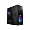 MSI MPG SEKIRA 500X Full Tower Gaming datora korpuss 'Melns, 3x 200mm ARGB + 1x 200mm + 1x120mm ARGB ventilatori, Mystic Light Sync, 8 kanālu ARGB centrmezgls, USB Type-C, rūdīta stikla paneļi, E-ATX, ATX, mATX, mini-ITX'