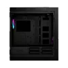MSI MPG SEKIRA 500X Full Tower Gaming datora korpuss 'Melns, 3x 200mm ARGB + 1x 200mm + 1x120mm ARGB ventilatori, Mystic Light Sync, 8 kanālu ARGB centrmezgls, USB Type-C, rūdīta stikla paneļi, E-ATX, ATX, mATX, mini-ITX'