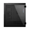 MSI MPG SEKIRA 500X Full Tower Gaming datora korpuss 'Melns, 3x 200mm ARGB + 1x 200mm + 1x120mm ARGB ventilatori, Mystic Light Sync, 8 kanālu ARGB centrmezgls, USB Type-C, rūdīta stikla paneļi, E-ATX, ATX, mATX, mini-ITX'
