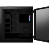 MSI MPG SEKIRA 500X Full Tower Gaming datora korpuss 'Melns, 3x 200mm ARGB + 1x 200mm + 1x120mm ARGB ventilatori, Mystic Light Sync, 8 kanālu ARGB centrmezgls, USB Type-C, rūdīta stikla paneļi, E-ATX, ATX, mATX, mini-ITX'
