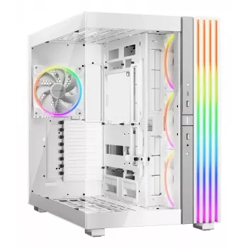 PC korpuss bequiet! LIGHT BASE 900 FX Full Tower White — Full Tower, XL-ATX, RGB ventilatori, 49.5 cm GPU, 190 mm CPU dzesētājs