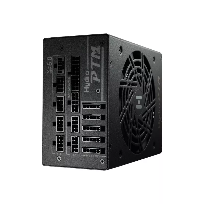 FSP Hydro PTM PRO ATX3.0(PCIe5.0) 1200W barošanas bloks 20+4 kontaktu ATX ATX Melns
