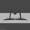 Neomounts DS70S-950BL2 Monitora roka 17-35 collas - gāzes atspere - Topfix - 180°-stop