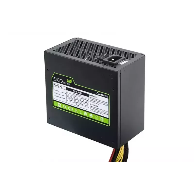 Chieftec GPE-500S barošanas bloks 500 W 24 kontaktu ATX PS/2 melns