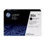 HP 80X 2 iepakojums Augstas ietilpības Melna Oriģināls LaserJet Tonera Kasetnes