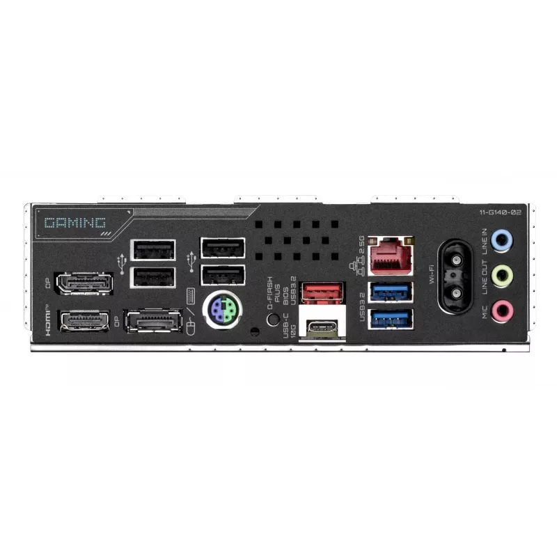 Mātesplate GIGABYTE B850M GAMING X WIFI6E — AMD Ryzen 9000 sērijas CPU, 10+2+2 fāžu digitālais VRM, līdz 8200MHz DDR5 (OC), 1xPCIe 5.0 + 1xPCIe 4.0 M.2, 2.5LAN, WIFI 6E, USB 3.2 Gen 2