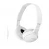 Sony MDR-ZX110AP Headset Wired Head-band Calls/Music balta