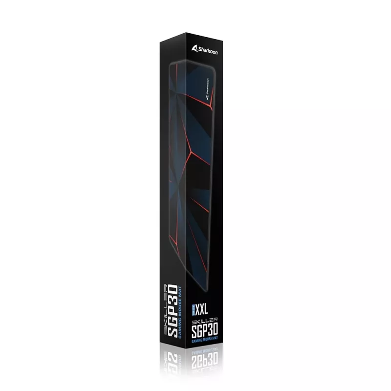 SHARKOON Gaming pele Pad - Sgp30 - Melns/ Blue/ oranža