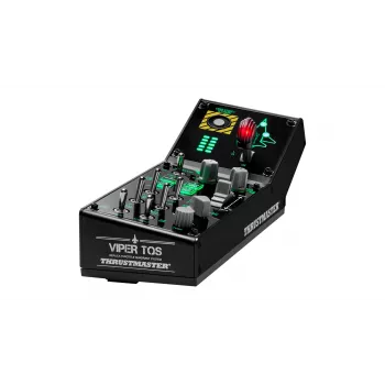 Kursorsvira Thrustmaster VIPER Panel, melna, USB, ar dzinēja vadības sviru, PC
