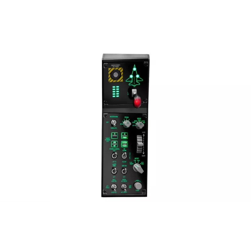 Kursorsvira Thrustmaster VIPER Panel, melna, USB, ar dzinēja vadības sviru, PC