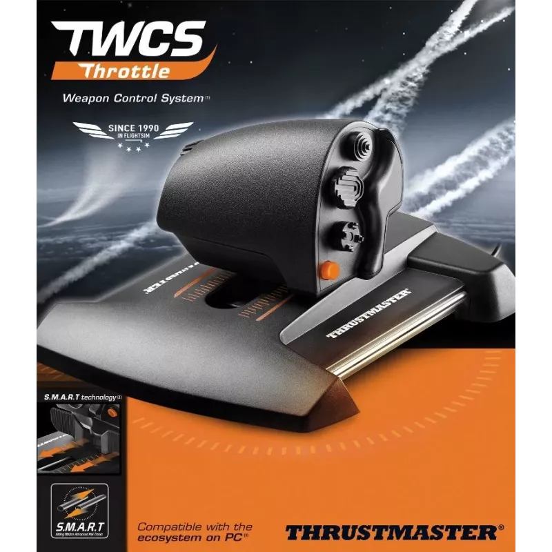 Thrustmaster TWCS Throttle Melns USB kursorsvira Analoga PC