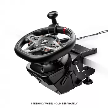 Thrustmaster SimTask Steering Kit, Racing Wheel Mount And Rotary Spinner Knob For Heavy Vehicle Driving Simulations, Saderīga With T128 And T248 Racing Wheels