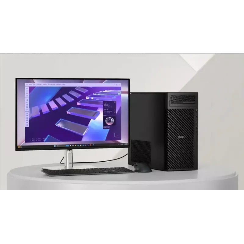 Galddators Dell Pro Max FCT2250 T2 – Intel Core Ultra 7 265, 32 GB DDR5, 1 TB SSD, NVIDIA RTX 2000 Ada, Windows 11 Pro, Tornis, Melns