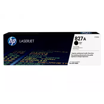 HP 827A Melna Oriģinālā LaserJet Tonera Kasetne, 29500 lapas, Melna, 1 gab.