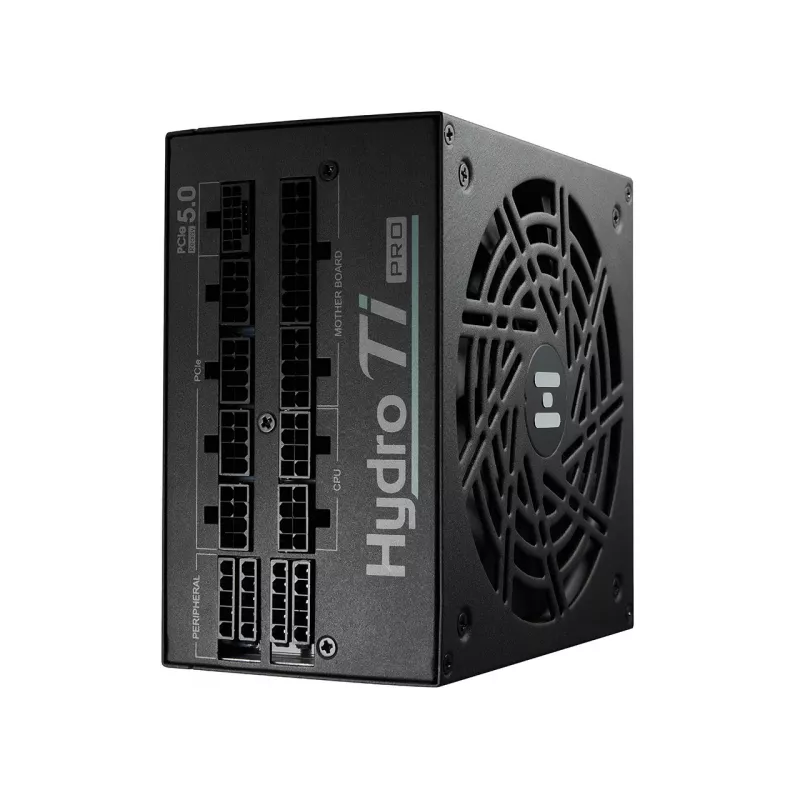 FSP Hydro Ti PRO 1000W Barošanas bloks ATX ATX3.1 Melns, 1000 W, 100 - 240 V, 50/60 Hz, 13-6 A, 120 W, 1000 W