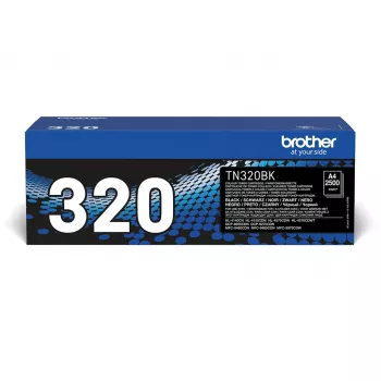 Brother TN-320BK tonera kasetne 1 gab. Oriģināls Melns