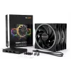 be quiet Light Wings 140 mm ARGB PWM liela ātruma ventilators, melns, 3 gab. komplekts