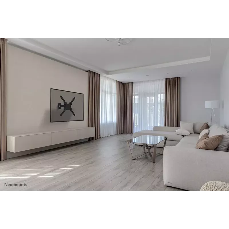 Neomounts WL40-540BL14 TV sienas stiprinājums 32-55 collām - pilna kustība - viegla uzstādīšana