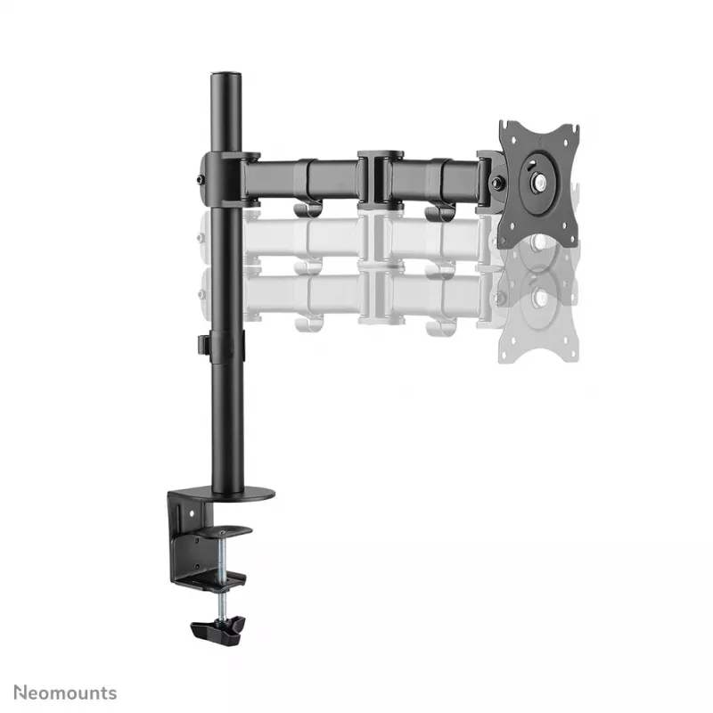 Neomounts NM-D135BLACK Monitora roka 10-27 collas, Skava/Caurums, 8 kg, 25,4 cm (10 collas), 68,6 cm (27 collas), 100 x 100 mm, Melna